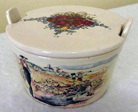 Obernai Butter Tub & Lid