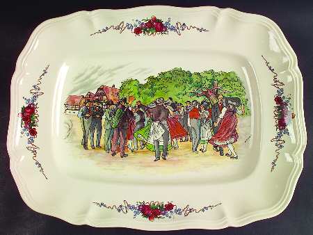 Obernai 15" Rectangular Serving Platter