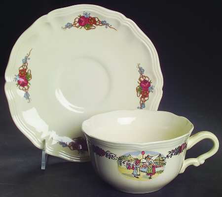 Obernai Oversized Cup & Saucer Set