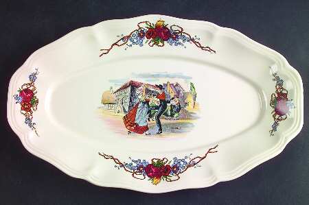 Obernai 11" Oval Serving Platter