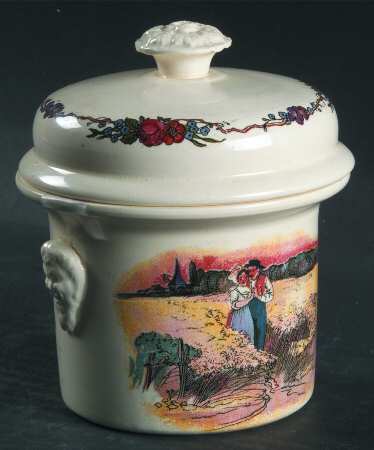 Obernai Cheese Crock & Lid
