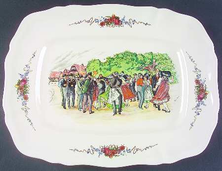 Obernai 16" Rectangular Serving Platter