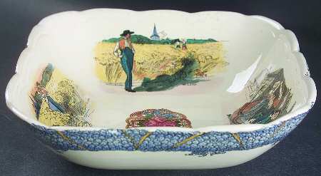 Obernai 7" Square Vegetable Bowl