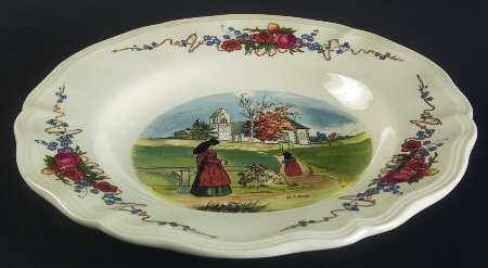 Obernai Large Rim Soup Bowl
