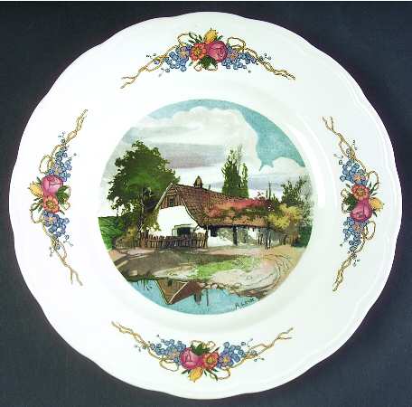 Obernai Luncheon Plate