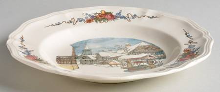 Obernai Large Rim Soup Bowl