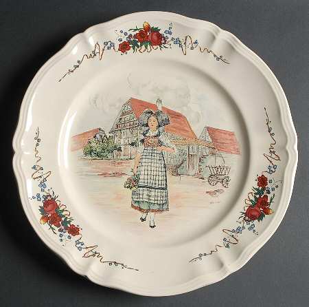Obernai 12" Chop Plate (Round Platter)