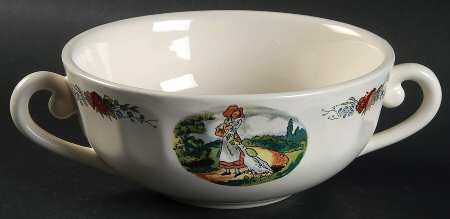 Obernai Flat Cream Soup Bowl
