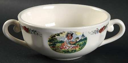 Obernai Flat Cream Soup Bowl