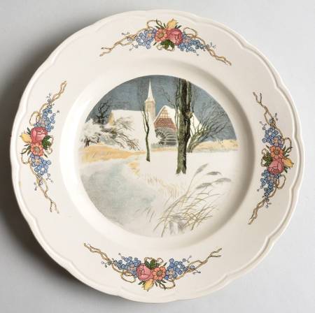 Obernai Luncheon Plate