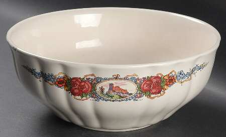 Obernai 10" Large Salad Serving Bowl