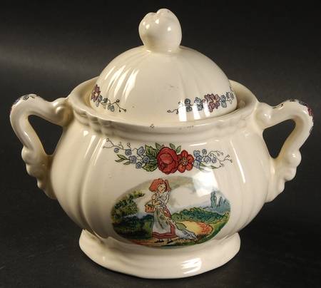 Obernai Sugar Bowl & Lid