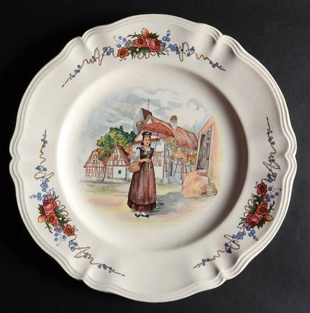 Obernai 13" Chop Plate (Round Platter)