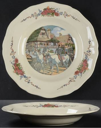 Obernai Large Rim Soup Bowl