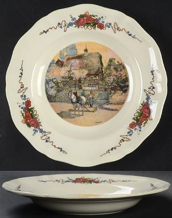 Obernai Large Rim Soup Bowl
