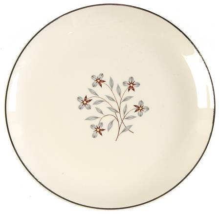 Whimsey (Off White Background) Bread & Butter Plate