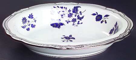 Pennington Platinum 9" Oval Vegetable Bowl