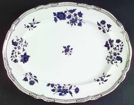 Pennington Platinum 14" Oval Serving Platter