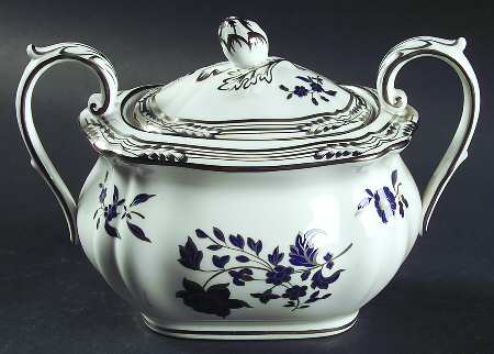 Pennington Platinum Sugar Bowl & Lid