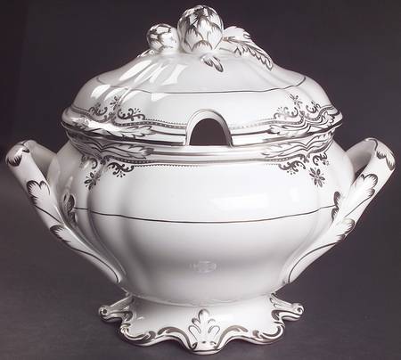 Stafford Platinum Tureen &  Lid