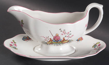 Pearl River Gravy Boat & Underplate
