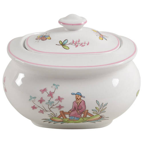 Pearl River Sugar Bowl & Lid