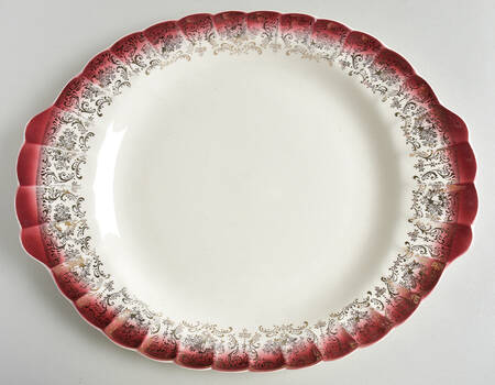 KS384 13" Oval Serving Platter