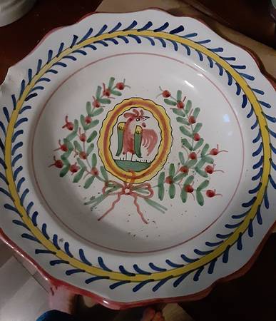Coq De Strasbourg Rim Soup Bowl