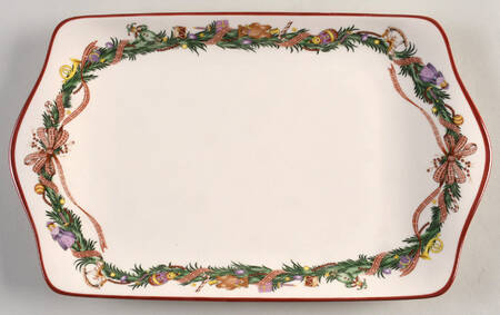 Christmas Memories Large Sandwich Tray