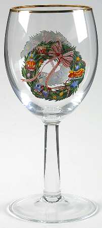 Christmas Memories 10 Oz Glassware Wine