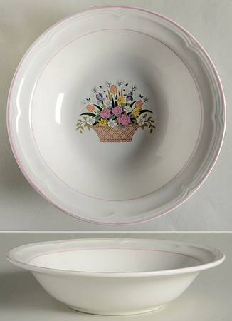 Chesapeake White Coupe Cereal Bowl