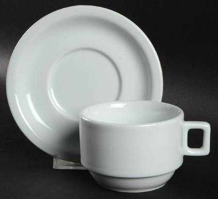 SHM6 Flat Cup & Saucer Set