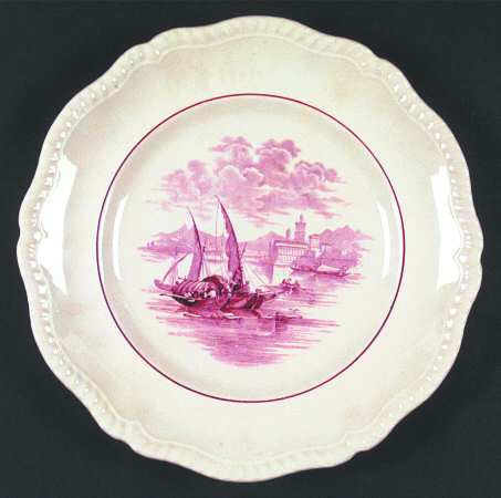 Albion Ships (Pink) by Spode