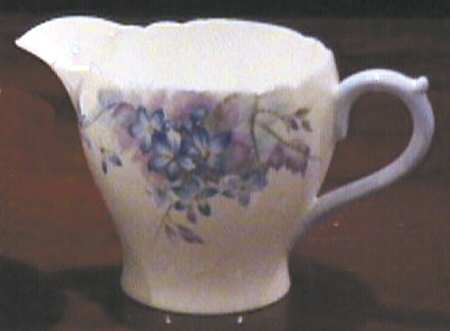 Blue Spray Creamer
