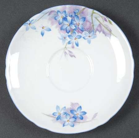 Blue Spray Saucer