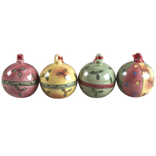 Sweet Shoppe Christmas Ornamen - Set of 4 Motifs
