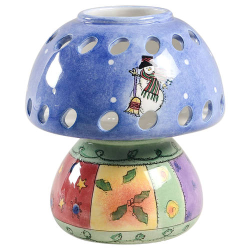 Sweet Shoppe Christmas Votive Lamp & Shade