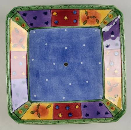Sweet Shoppe Christmas Bottom Tray for 2 Tier Serving Tray