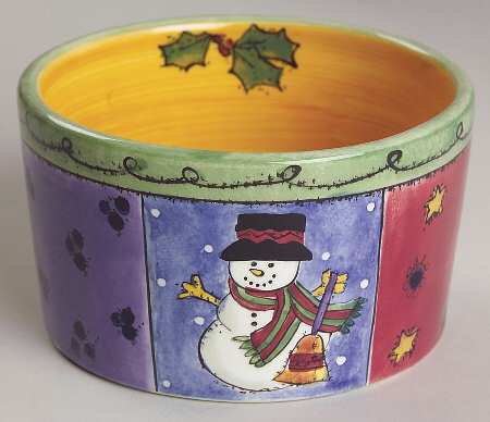 Sweet Shoppe Christmas Dip Bowl (for Dip and Spreader)