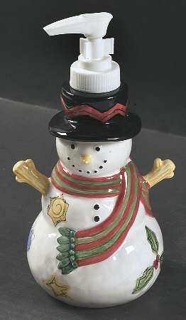 Sweet Shoppe Christmas Figural Lotion Dispenser