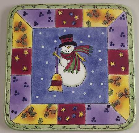 Sweet Shoppe Christmas Cheese Tray