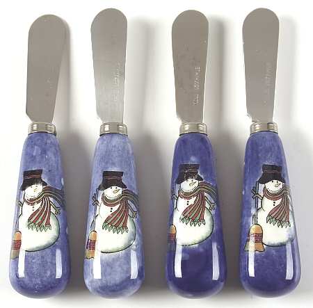 Sweet Shoppe Christmas Spreader - Set of 4