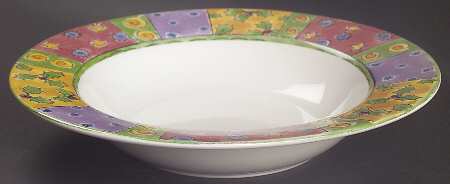 Sweet Shoppe Christmas Rim Soup Bowl