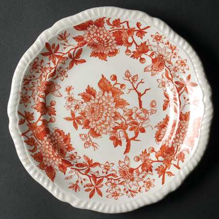 Aster Rust Salad Plate