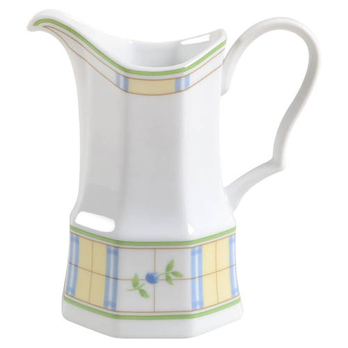 Gingham Blue Creamer