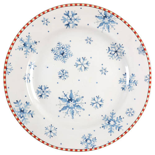 Snowflake Dessert/Pie Plate