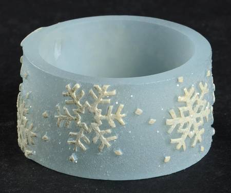Snowflake Plastic Napkin Ring