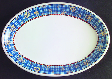 Snowflake Relish/Gravy Underplate