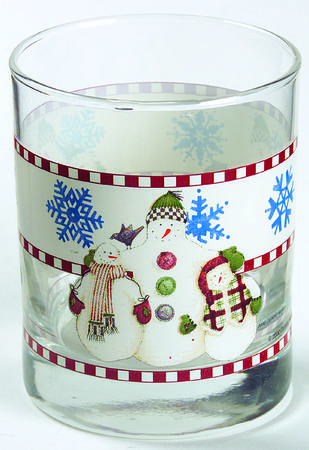 Snowflake 12 Oz Glassware Double Old Fashioned