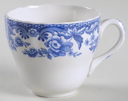 Delamere Blue Flat Cup